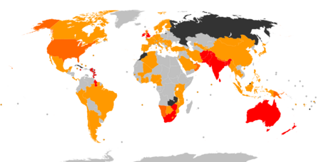 International Cricket Council members (by status) Current