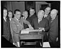 J. Edgar Hoover fingerprinting Vice President John N. Garner
