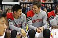 Jeremy Lin and Chandler Parsons