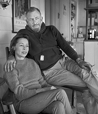 John Steinbeck with Elaine Scott 1950
