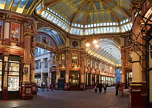 Leadenhall Market In London - Feb 2006