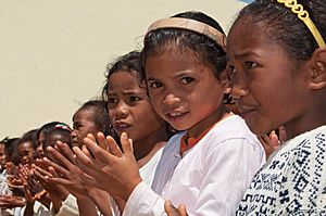 Malagasy girls Madagascar Merina