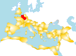 Map Gallia Belgica