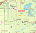 Map of Stafford Co, Ks, USA