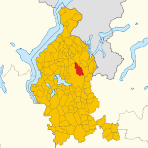 Map of comune of Induno Olona (province of Varese, region Lombardy, Italy).svg