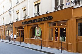 Mariage Frères, 30 Rue du Bourg-Tibourg, Paris August 2015
