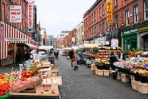 Moore Street market, Dublin