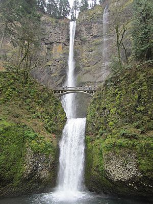 Multnomah Falls, Oregon, March 2012