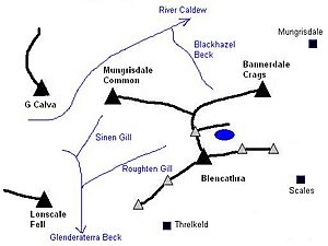 Mungrisdale sketch map