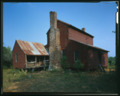 NORTH SIDE AND WEST FRONT - Alexander-Cleveland Farm, County Road 238, Ruckersville, Elbert County, GA HABS GA,53-RUCK.V,1-30 (CT)