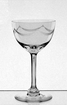 Nick and Nora cocktail glass