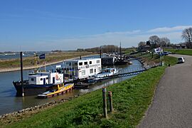 Not only nature along the Waalriver but also a harbour and industrial activities - panoramio