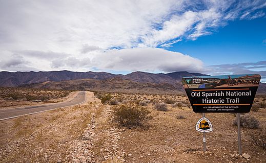 Old Spanish Trail near Nevada-California border