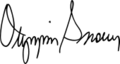 Olympia Snowe Signature