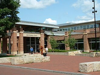 Penn state hub building exterior