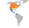 Porzana carolina map