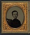 Private Charles H. Bickford of B Company, 2nd Massachusetts Infantry Regiment as a young boy LOC 5228607075