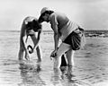 Rachel Carson Conducts Marine Biology Research with Bob Hines