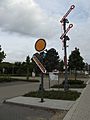 Railway signal set exhibited in Steinfurt