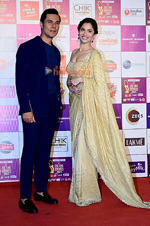 Randeep Hooda and Ankita Lokhande snapped at Zee Cine Awards 2024