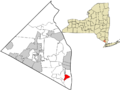 Rockland County New York incorporated and unincorporated areas Piermont highlighted
