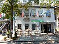 Rookie's Bar & Grill in front of the Von Pfister adobe