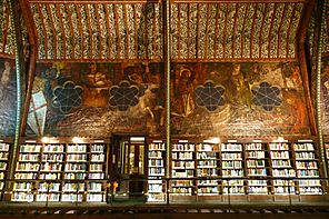 Rossetti's mural- Sir Lancelot's Vision of the Holy Grail
