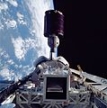 STS-51-G Morelos 1 deployment