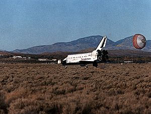 STS66 Landing