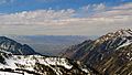 Salt Lake Valley from the Hidden Peaks summit photo D Ramey Logan