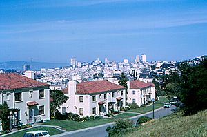 San Francisco from Presidio 1966