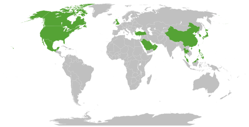 Shake Shack world map
