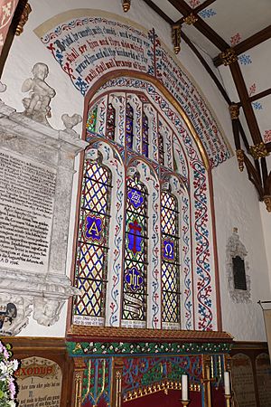 St Michael the Archangel, Llanyblodwel interior 72