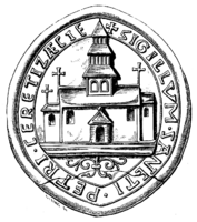 The Conventual Seal, Chertsey Abbey (Surrey Archaeological Collections)