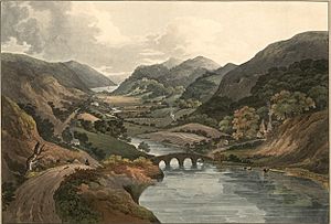The Vale of Festiniog, Merionethshire (cropped)