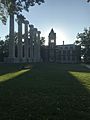 The columns and the engineering building at mizzou
