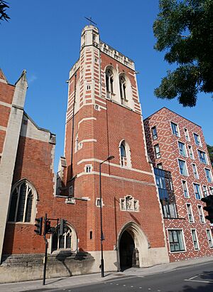 Tower of the Church of Saint Mary of Eton, Hackney Wick (01)