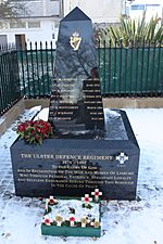 UDR Memorial, Lisburn, November 2010 (01)