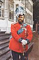 Valentin Serov - Alexander III in Danish Royal Life Guards Uniform