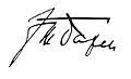 Von Papen Unterschrift