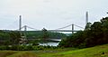 Waldo-Hancock and Penobscot Narrows Bridges from Ft. Knox July, 2007