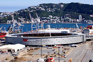 Wellington Westpac Stadium in 2010