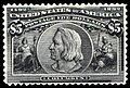 1892USstamp$5Columbus