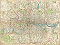 1899 Bartholomew Fire Brigade Map of London, England - Geographicus - London-bartholomew-1899