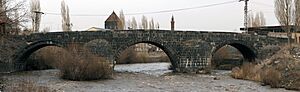 20110419 Tas Kopru bridge Kars Turkey Panorama