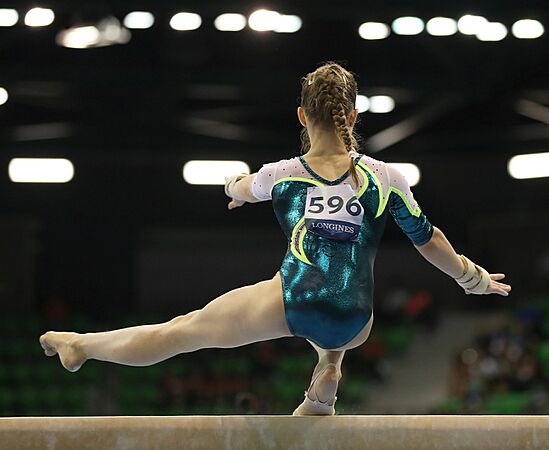 2019-06-30 1st FIG Artistic Gymnastics JWCH Women's Apparatus finals Balance beam (Martin Rulsch) 323