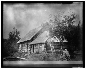 26. MAIN BUILDING AT DALTON CACHE (BUILDING G-H) IN LATE 1920s - Dalton Trail Post, Mile 40, Haines Highway, Haines, Ha - LOC - hhh.ak0001.photos.001415p