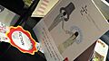 27th March 2013 - Exhibited copy of Iwona Chmielewskas picture book »눈« (»Eyes«), winner of the Bologna Ragazzi Award (Fiction) 2013, at the 50th Bologna Children´s Book Fair