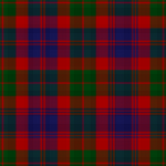 42nd Black Watch and 93rd Sutherland Highlanders band tartan, centred, zoomed out