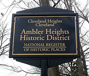 Ambler heights Historic District - Cleveland Heights Ohio - 2015